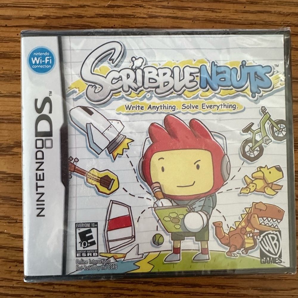 Never used Nintendo DS Scribblenauts.